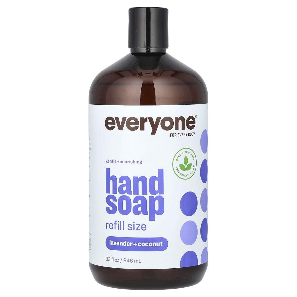 Hand Sanitizer, Refill Size, Lavender + Coconut, 946Ml(32Fl Oz)