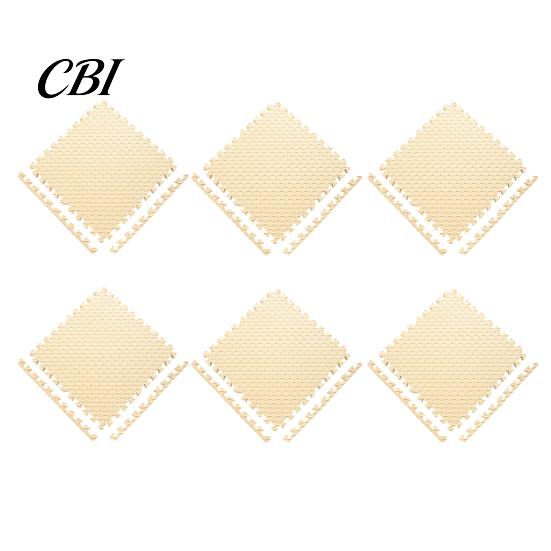 Durable Gym Equipment Mat 6Pcs Floor Mats, EVA Foam Puzzle Interlocking Tiles for Non Slip Home Fitness Mats Gym, Kids Play Areas, Kitchen Flooring,