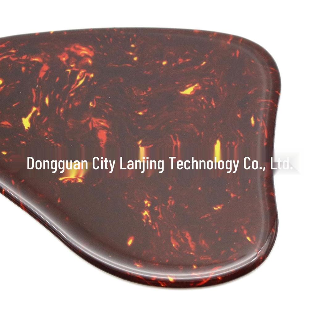 Gibson J45 Heart-shaped Tortoiseshell Pickguard - Scratch-proof Folk Guitar Accessory