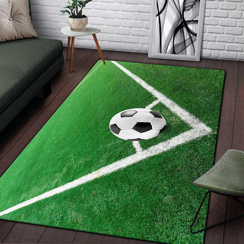 3d футбольный спортивный силуэтный ковер с узором для гостиной, коврики для кемпинга, пикника, противоскользящий коврик, коврик для ползания, подарок для фанатов