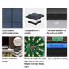 Solar Post Cap Light Outdoor Waterproof Solar Post Light Solar Powered Deck Fence Post Light for Garden Patio Porch Decoration