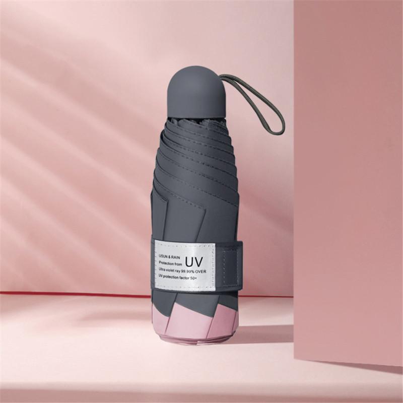 Ветрозащитный анти-ультрафиолетовый мини-зонт, портативный дорожный непромокаемый зонт