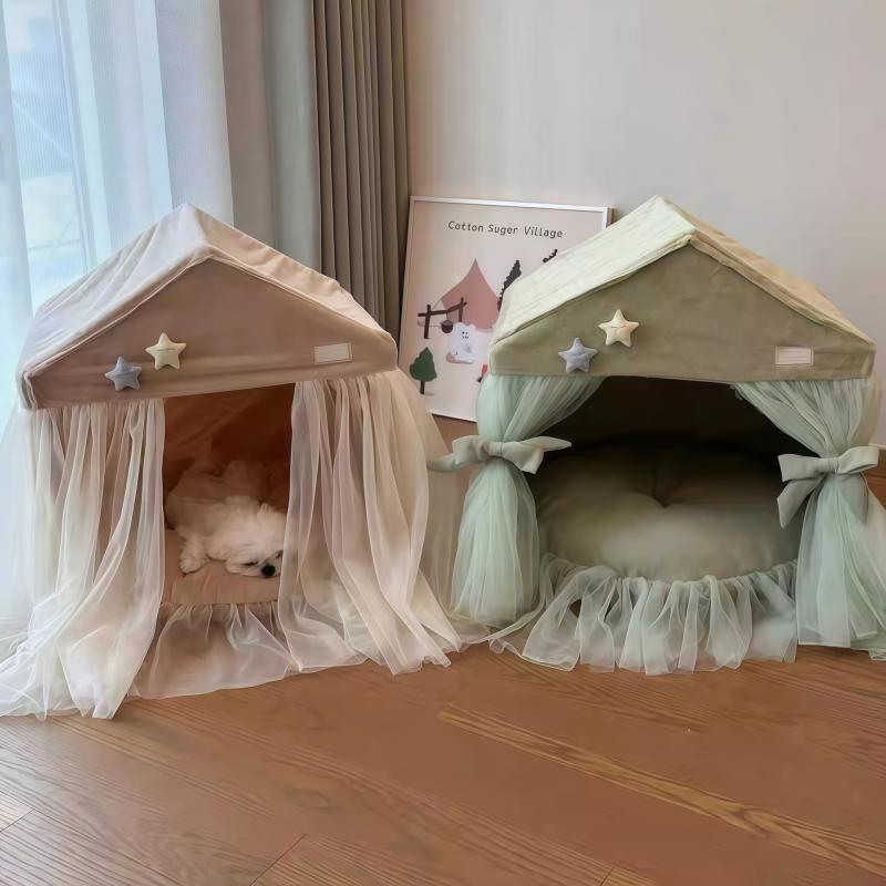 ZISIZ Semi-Enclosed Pet Tent