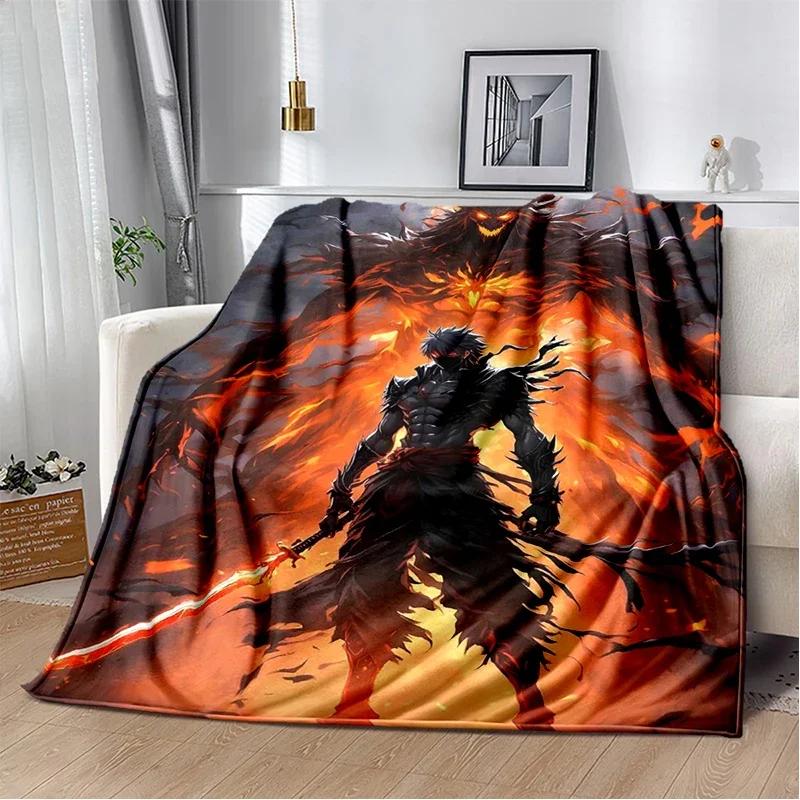 D Bleach Куросаки Ичиго Аниме Мягкое Одеяло Для Кровати Дивана Путешествий Мультяшное Плед Для Дома Спальни Подарок Детям