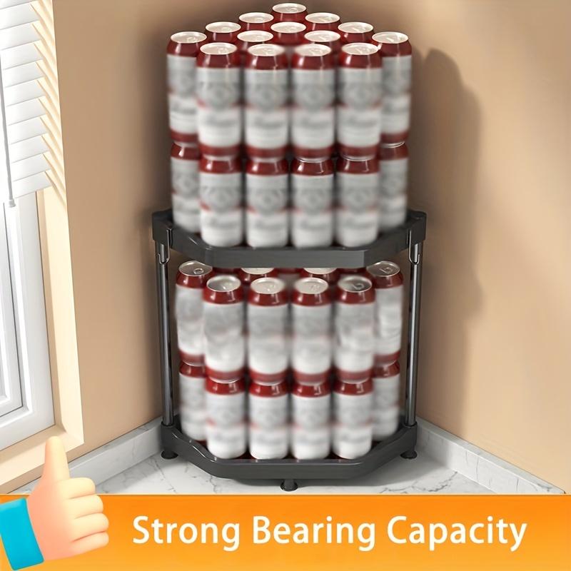 1 шт. двухслойная треугольная стойка, стеллаж для хранения приправ, угловые полки для душа в ванной комнате, для кухонной столешницы и ванной комнаты