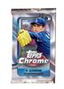 2025 Topps Chrome Бейсбол Хобби 1 Пачка -