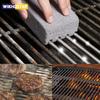 1pc BBQ Grill Cleaning Brush Brick Block Barbecue Cleaning Stone Pumice Brick For Barbecue Rack Outdoor Kitchen BBQ Tools