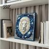 Faux Pearl Painting Crafts DIY Kit, 12 Zodiac Signs Rhinestone Art Set for Kit Adults Beginners, Handmade Wooden Frame Fake Wall Decoration