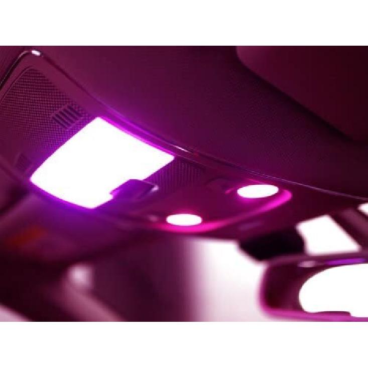 5-SMD 168 194 2825 T10 LED Car Interior Map Dome Light Bulbs, Magenta Pink