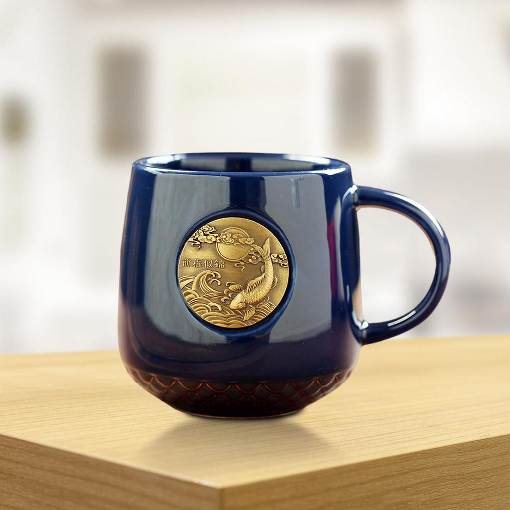 Керамические кружки и кофейные чашки в форме рыбьей чешуи