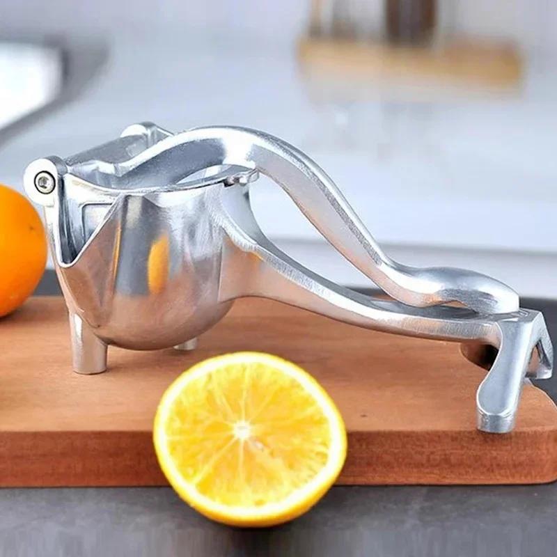 Portable Manual Fruit Manual Juice Squeezer Aluminum Alloy Hand Pressure Juicer Pomegranate Orange Lemon Juice Kitchen Fruit Too