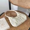 Cream Puff-style Bags Girlish Cloud-like Pleated Bags Stylish Single-shoulder Dumpling-shaped Bags In Summer Sweet and Cool Underarm Bags