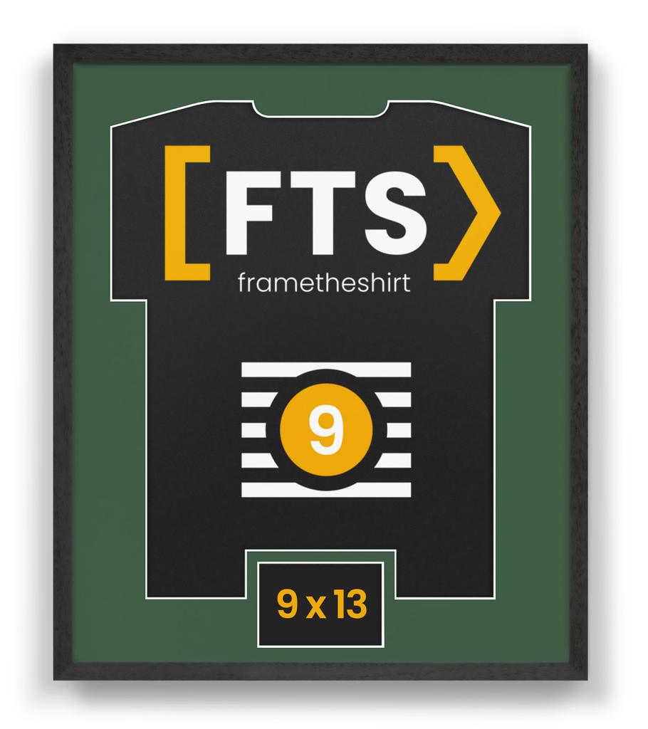 A sports shirt frame with a window - the perfect decoration for any home