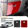 Настоящий Мягкий Углепластик Для Renault Fluence 2009 2010 2011 2012 2013 2014 Renault Megane RS LHD Панель Отделки Бардачка Водителя
