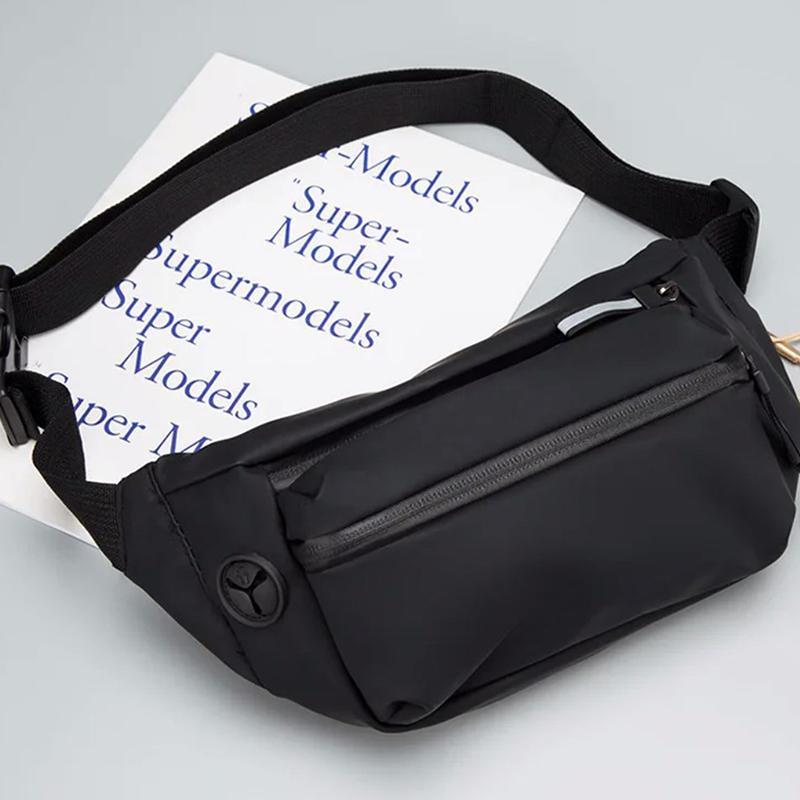 Мужская водонепроницаемая поясная сумка Нагрудная сумка Мужская водонепроницаемая поясная сумка Спорт на открытом воздухе Поясная сумка Мужские дорожные наплечные сумки