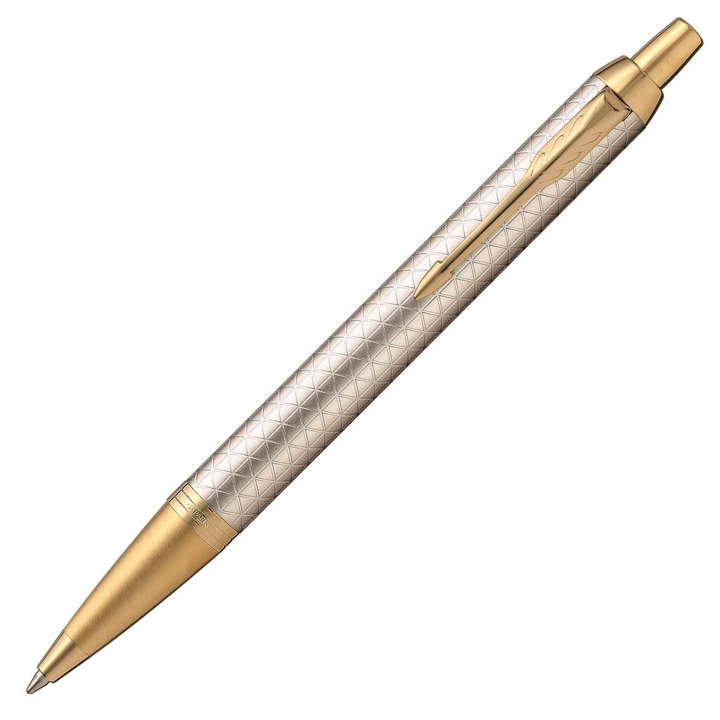 Parker Ballpoint Pen IM Premium Warm Gray GT Medium Point Gift Box Genuine Imported Product 1975660 Oil-based