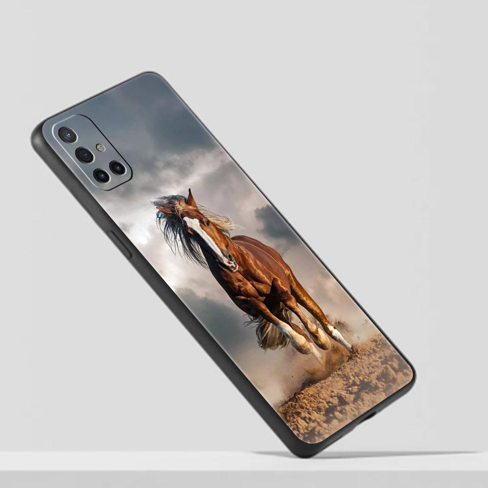 Phone Case For Oneplus 13R 13 12 10T 11 R10 Nord N100 N200 N10 9 9R CE 2 3 Z Pro Lite 5G Soft TPU Cover Animal Horse Fundas Bags