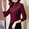 Shirt Tops Women Fleece-Lined Thermal Base Layer Blouse Oversized Stretch Long Sleeve Shirt Tops