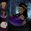 2025 Halloween Horror Witch Electric Fruit Plate Bar Party Ghost Skeleton Frightening Scary Decoration Props Scene Layout
