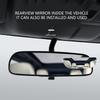 2025 Новое безрамочное зеркало заднего вида с вращением на 360 градусов, быстрое крепление, зеркала для слепых зон