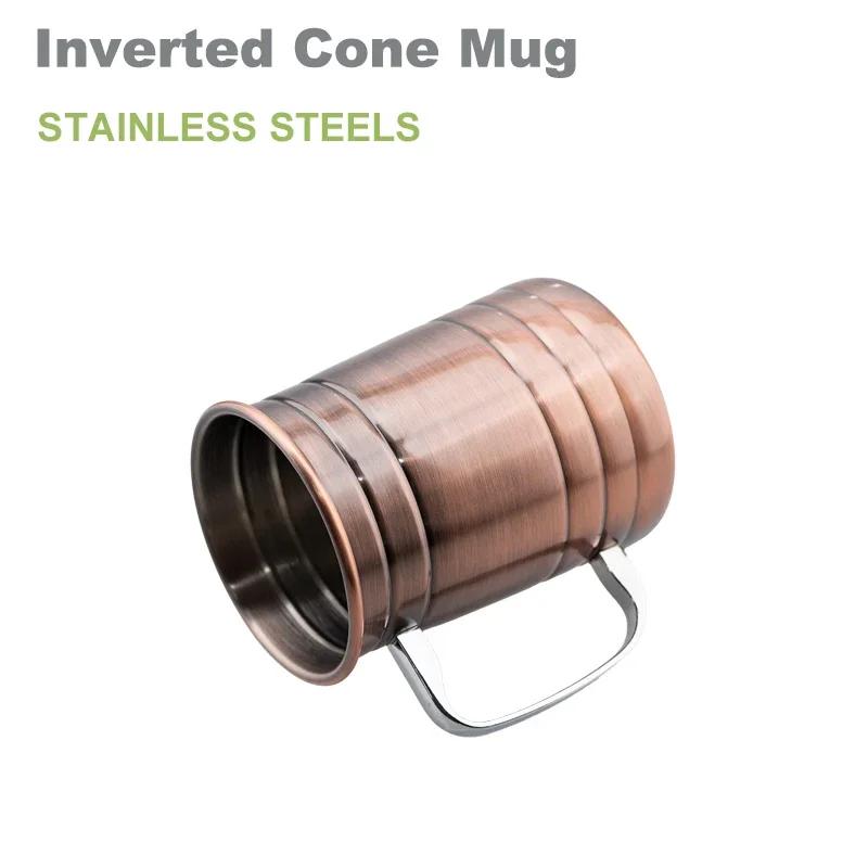 Новая медная кружка «Московский мул» 1/2 шт., прочные медные пивные кружки, кофейная кружка, молочная кружка, чашка из чистой меди