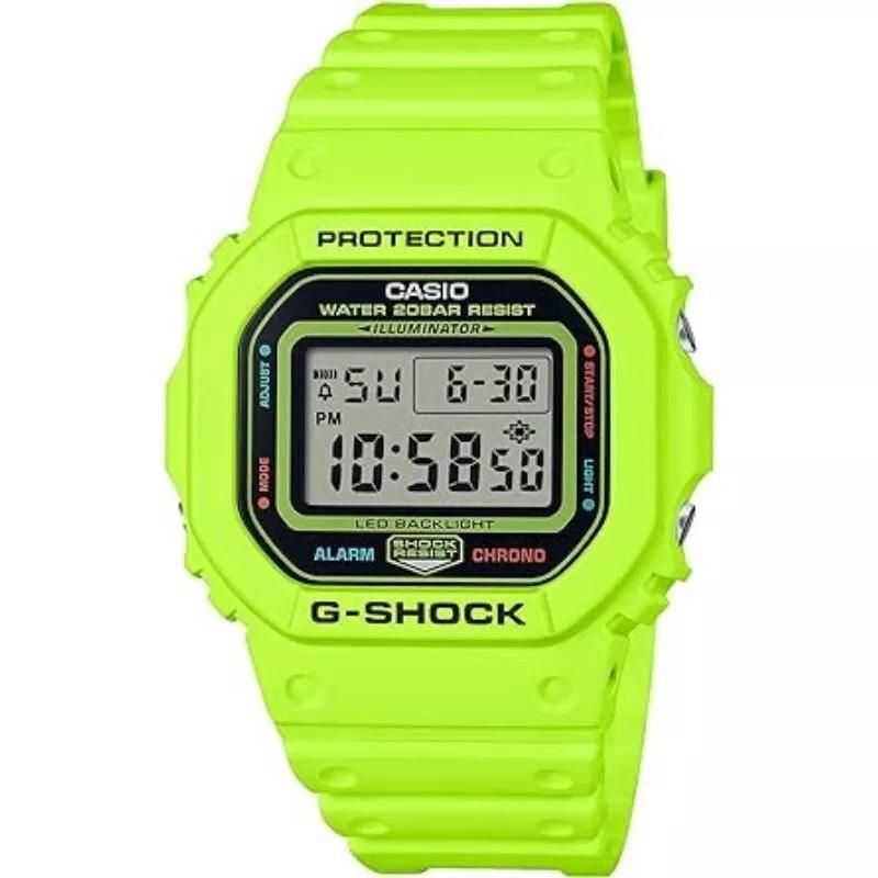 Casio G-SHOCK DW-5600EP-9JF ENERGY PACK Digital Quartz Watch Yellow JAPAN