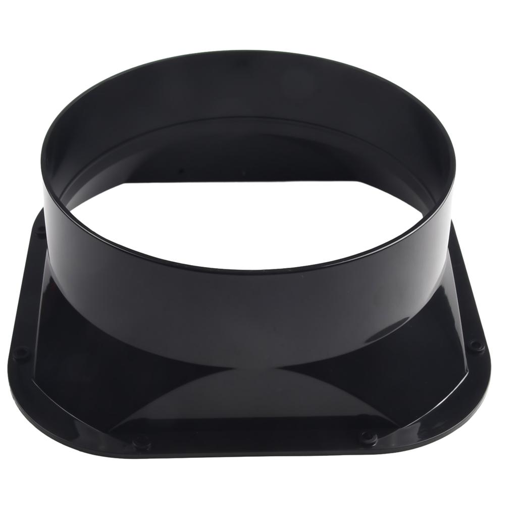 100-200 мм ABS настенный фланец соединитель вентиляционная труба воздуховодное соединение выхлопная труба вентиляционное отверстие выпускное соединение воздушной системы