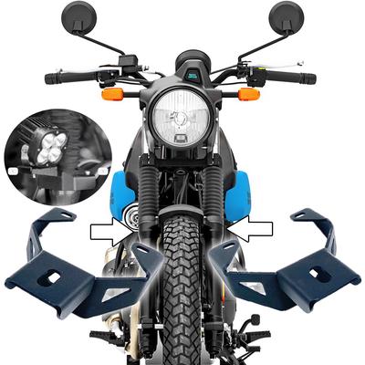 Аксессуары для мотоциклов, крепление противотуманных фар для Himalayan Scram 411 SCRAM 411 Himalayan scram411 2022 2023 BS4 BS6