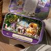 Box Theater Wooden Mini Doll House Box Cute 3D Puzzle Assemble Model Making Room Toys  Bedroom Decorations With Furniture Gifts