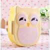 Милый ланч-бокс с совой, пластиковый мультяшный детский ланч-бокс, студенческий ланч-бокс для свежего обеда, детский ланч-бокс, портативный ланч-бокс для микроволновой печи