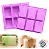 Multifunction DIY Craft Handmade Soaps Supplies Flower Shaped Silicone Soap Mold Cake Mould