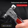 Multifunctional Car Window Breaker and Safety Hammer with Glass Cutter