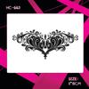 Травяная полуперманентная водостойкая наклейка-тату Суккуб для женщин - Долговечная, маскирующая шрамы, высококачественный дизайн для груди, талии и живота