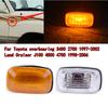 1Pcs Car Front Bumper Side Marker Lamp Turn Signal Assembly Fit For Toyota Land Cruiser LC100 1998-2007,Car