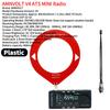 V4 AMNVOLT Мини SI4732 DSP Радиоприемник FM AM SSB LSB USB Режим LSB USB Транзисторные Карманные Радиоприемники 1,9-дюймовый IPS Экран ESP-32-S3