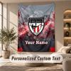 Tapestry Custom Name Text, Wall Hanging Tapestry Home Room DecorAthletic Bilbao FC