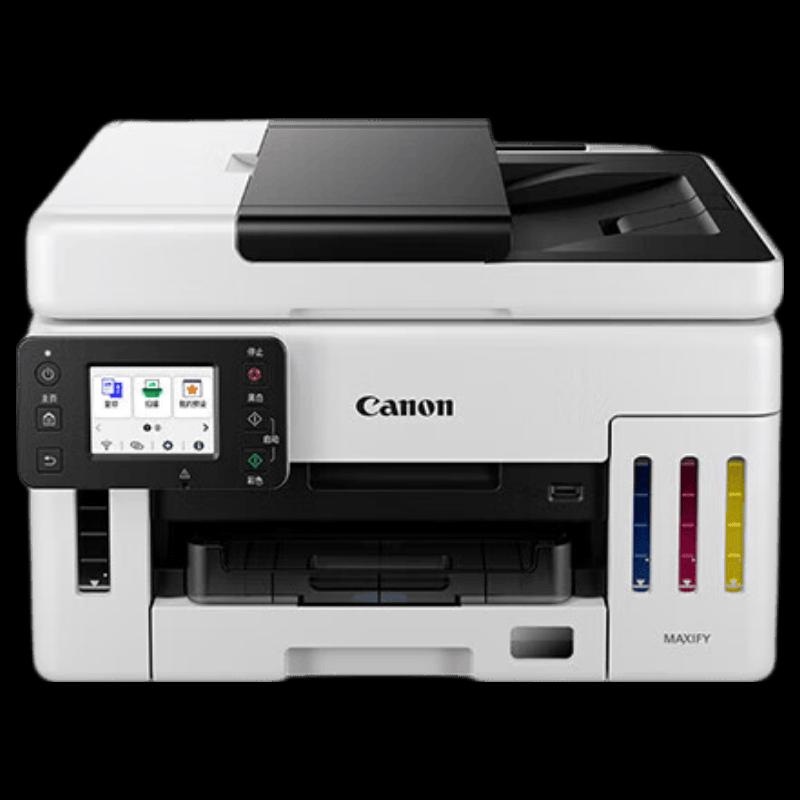 Canon Беспроводной струйный МФУ GX6180 MegaTank, штекер CN (адаптер в комплекте)