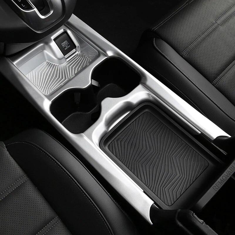 Внутренний держатель для воды с центральным управлением, декоративная рамка, панель, модифицированные аксессуары, автомобильные принадлежности для Honda CRV 2017-