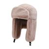 2020Thick Plush Bomber Hat for Men Women Russian  Snow Caps Earflap Bonnet Winter Warm Trapper Hats Windproof Keep Warm Cap