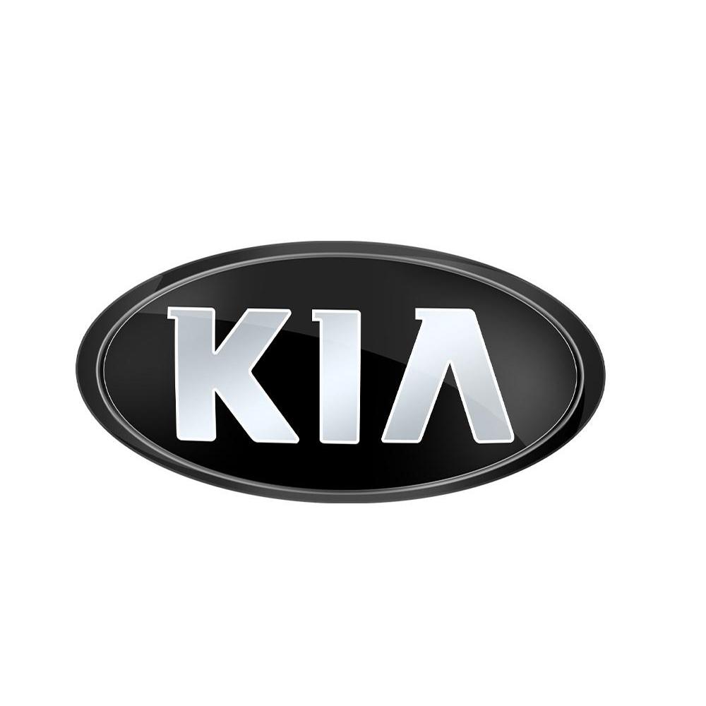 AABJA1 KIA KN Emblem Car Front Hood Rear Trunk Badge Sticker Accessories For KIA Sportage Ceed Sorento Cerato Optima Picanto Rio Soul