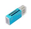 1 шт. Картридер Tiny USB 2.0 All In 1 Мульти-адаптер для карт памяти Micro SD SDHC TF M2 MMC 2 цвета