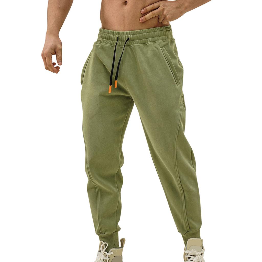 Повседневные спортивные брюки, мужские свободные леггинсы с длинными вставками, тренировочные брюки для бега и фитнеса