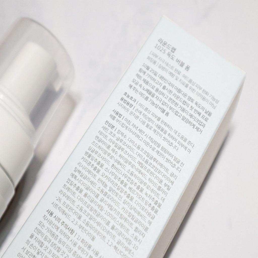 ROUND LAB 1025 DOKDO BUBBLE ПЕНА 150 мл