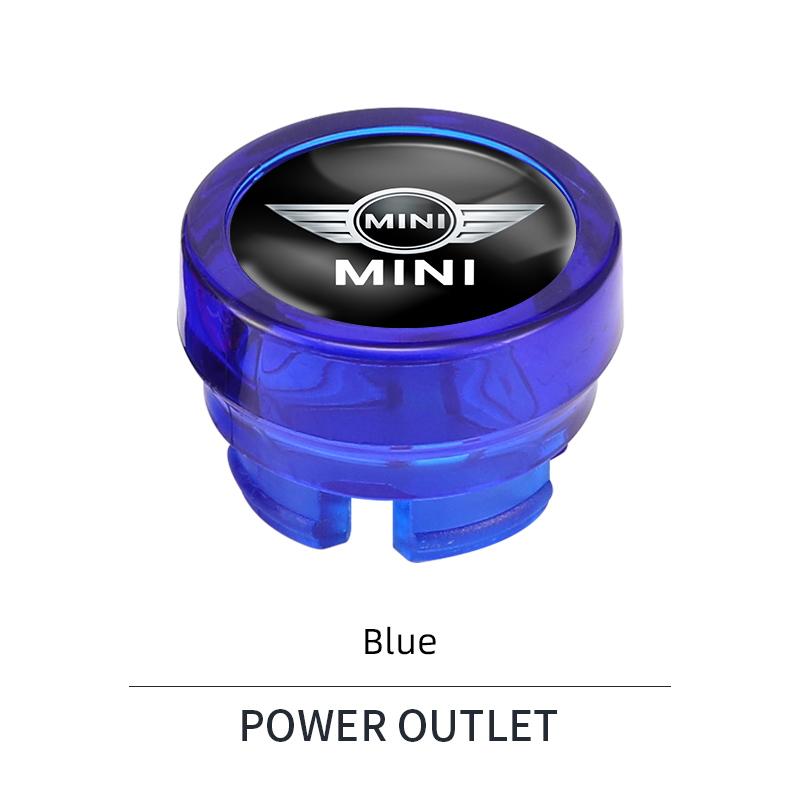 Car Cigarette Lighter Dust Plug Protective Cover For MINI Cooper R56 F56 R50 JCW Cabrio Aceman Countryman Clubman WORKS Roadster btrme66