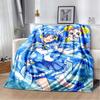 This 3D printed Pretty Cure soft plush blanket is made of flannel and is suitable for use in living rooms, bedrooms, beds, sofas