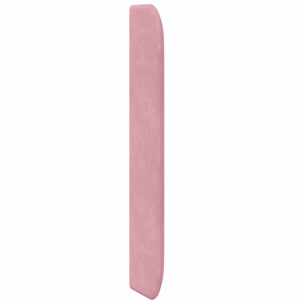 Headboard Ear Pink 80 x 16 x 4 cm Velvet