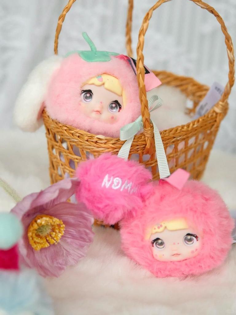 TRRCEPOS Nommi 100% Sweet Series Plush Blind Box Lovebu-style Keychain, Lovebu-style Plush Toy, Plush Toy for Lovebu Lovers Sweets & Ice