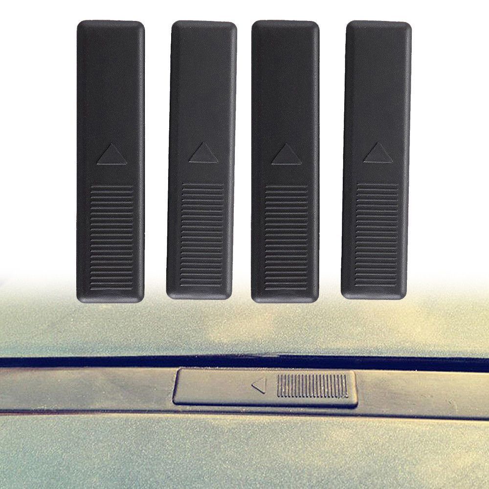 Black Automotive Tools Car Parts Fastener Rack Moulding Cover Replacement Roof Rail Clip