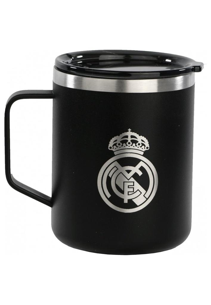 Real Madrid Runbott Thermal Mug 400 ml 972549 Black