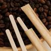 Деревянная палочка для перемешивания кофе Одноразовая с длинной ручкой Палочка для перемешивания молочного чая Индивидуальная упаковка Пищевой перемешиватель для напитков